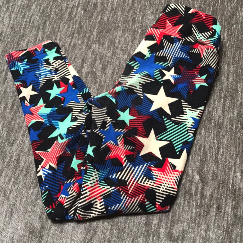 LulaRoe Star Leggings-Kids
